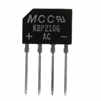 Micro Commercial Co - KBP210G-BP - IC BRIDGE RECT 2A 1000V GBP