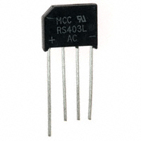 Micro Commercial Co - RS403L-BP - RECTIFIER BRIDGE 4A 200V RS-4L
