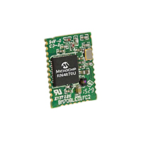 Microchip Technology - RN4870U-V/RM118 - BLUETOOTH 4.2 BLE MODULE, UNSHIE