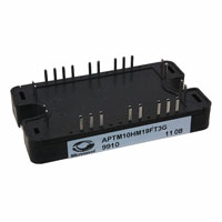 Microsemi Corporation - APTM10HM19FT3G - MOSFET 4N-CH 100V 70A SP3