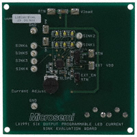 Microsemi Corporation - LX1991-03EVAL - BOARD EVAL LED DRIVER 6 CHANNEL