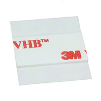 3M (TC) - 1/2-X1-4952-100 - TAPE VHB WHITE 1/2"X1" 100/PK