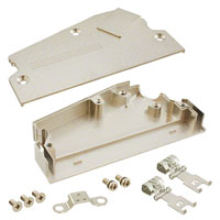 3M - 103A0-C500-00 - CONN BACKSHELL 100POS 60DEG SHLD