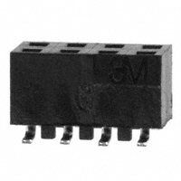 3M - 150208-2000-RB - CONN 8POS 2MM SOCKET VERT PC SMD