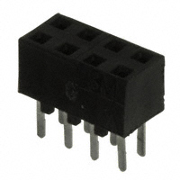 3M - 150208-6002-TB - CONN 8POS 2MM SOCKET VERT PC MT