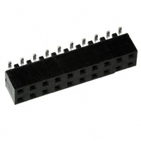 3M - 150220-2000-RB - CONN 20POS 2MM SOCKET STR PC SMD