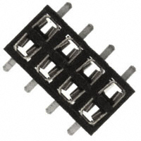 3M - 153208-2020-RB - CONN 2MM SKT 8POS THRU-BRD SMD