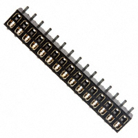 3M - 153230-2020-RB - CONN 2MM SKT 30POS THRU-BRD SMD