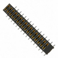 3M - 153232-2020-RB - CONN 2MM SKT 32POS THRU-BRD SMD