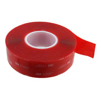 3M (TC) - 1-5-4910 - TAPE VHB CLEAR 1" GEN PURPOSE
