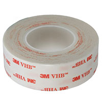 3M (TC) - 1-5-4932 - TAPE VHB WHITE 1" LOW SURFACE