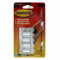 3M - 17017 - CBL CLIP SPR ADH 4 CLIP 5 STRIPS