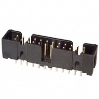 3M - 2524-6002UB - SHROUDED HEADER 24 POS STRAIGHT