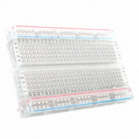 MikroElektronika - MIKROE-1098 - BREADBOARD CLEAR SELF-ADH 400PTS