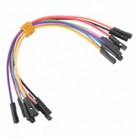 MikroElektronika - MIKROE-511 - WIRE JUMPER FEM-FEM 15CM 10PCS