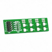 MikroElektronika - MIKROE-571 - BOARD EASYLED W/RED DIODES