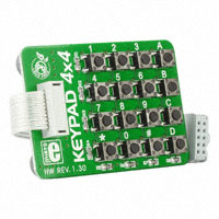 MikroElektronika - MIKROE-86 - KEYPAD BOARD 4X4 PB