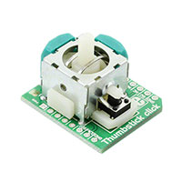 MikroElektronika - MIKROE-1627 - BOARD THUMBSTICK CLICK JOYSTICK