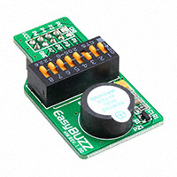 MikroElektronika - MIKROE-478 - BOARD EASYBUZZ PIEZO SPEAKER