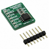 MikroElektronika - MIKROE-480 - BOARD PROTO SERIAL FLASH