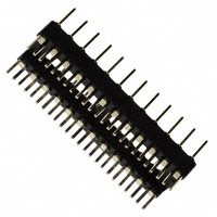 Mill-Max Manufacturing Corp. - 160-10-424-00-001000 - HEADER OPEN SLOTTED .400 24POS