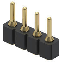 Mill-Max Manufacturing Corp. - 349-10-104-00-560000 - CONN HEADER 4POS SMD SNGL ROW