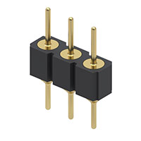 Mill-Max Manufacturing Corp. - 350-10-103-00-006000 - CONN HEADER 3POS .100 SGHT TAIL