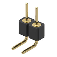 Mill-Max Manufacturing Corp. - 399-10-102-10-009000 - CONN HEADER 2POS .100 R/ANGLE