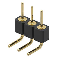 Mill-Max Manufacturing Corp. - 399-10-103-10-009000 - CONN HEADER 3POS .100 R/ANGLE