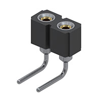 Mill-Max Manufacturing Corp. - 399-43-102-10-003000 - CONN SOCKET 2PIN R/A .100 SOLDR