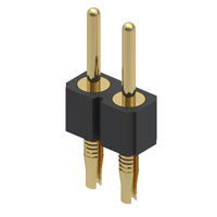 Mill-Max Manufacturing Corp. - 800-10-002-62-001000 - CONN HEADER 2POS .100 L.143