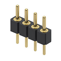 Mill-Max Manufacturing Corp. - 800-10-004-10-002000 - CONN HEADER LOPROFILE 4POS .100