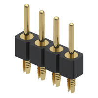 Mill-Max Manufacturing Corp. - 800-10-004-61-001000 - CONN HEADER 4POS .100 L.104