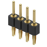 Mill-Max Manufacturing Corp. - 800-10-004-62-001000 - CONN HEADER 4POS .100 L.143