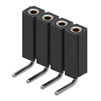 Mill-Max Manufacturing Corp. - 801-93-004-20-001000 - CONN SOCKET 4POS .100 R/ANGLE