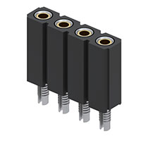 Mill-Max Manufacturing Corp. - 801-93-004-61-001000 - CONN SOCKET 4POS .100 L.104