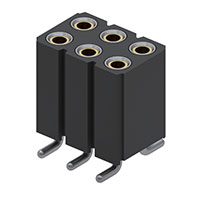 Mill-Max Manufacturing Corp. - 803-43-006-30-001000 - CONN SOCKET DBL 6POS .100" SMD