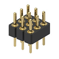 Mill-Max Manufacturing Corp. - 804-10-009-10-002000 - CONN HEADER 9POS .100" 3ROW T/H