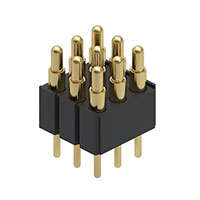 Mill-Max Manufacturing Corp. - 804-22-009-10-004101 - SPRING-LOADED HEADER,VERTICAL MO