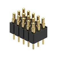 Mill-Max Manufacturing Corp. - 804-22-015-10-004101 - SPRING-LOADED HEADER,VERTICAL MO