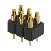 Mill-Max Manufacturing Corp. - 818-22-006-10-000101 - CONN, SPRING LOADED HEADER