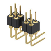 Mill-Max Manufacturing Corp. - 832-10-100-20-001000 - CONN HEADER DBL 100PS R/A 2MM AU