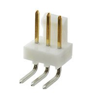 Molex, LLC - 0022122034 - CONN HEADER 3POS .100 R/A GOLD