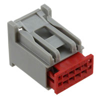 Molex, LLC - 0307001080 - HOUSING FEMALE 8POS GRAY .100"