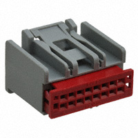 Molex, LLC - 0307001187 - CONN FEMALE 18POS DUAL GRAY