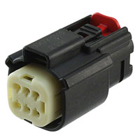 Molex, LLC - 0334720606 - CONN RCPT 6POS DUAL BLACK
