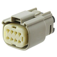 Molex, LLC - 0334724802 - CONN RCPT 1.5 2X4 LT GREY B/8