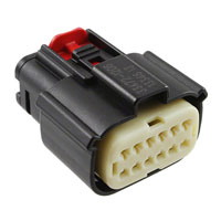 Molex, LLC - 0334721206 - CONN RCPT 12POS DUAL BLACK