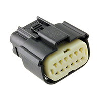 Molex, LLC - 0334721301 - MX150 ASSY 1.5 RCPT 2X6 CS BLK A