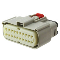 Molex, LLC - 0334722007 - CONN RCPT 20POS DUAL LTGRAY